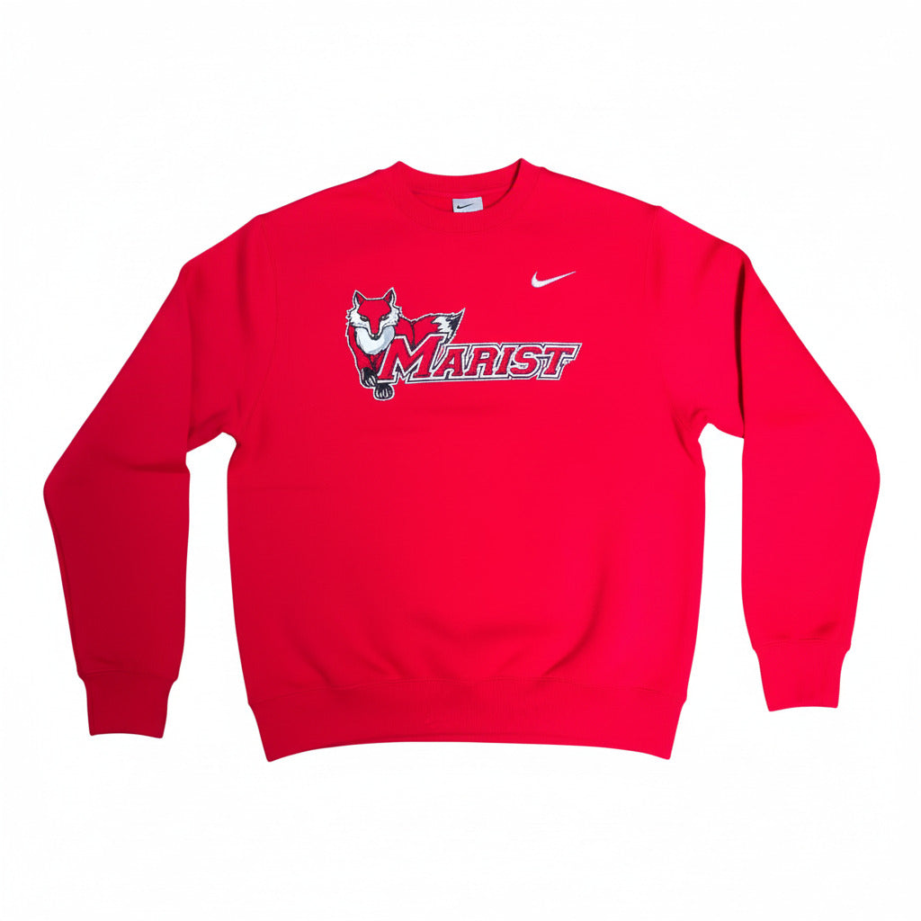 Red Crew Neck