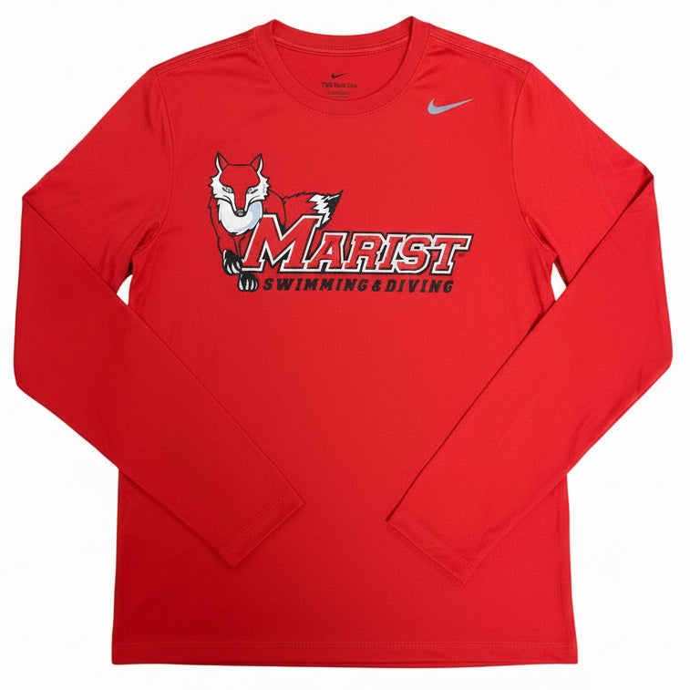 Marist Swim & Dive Long Sleeve - Nike