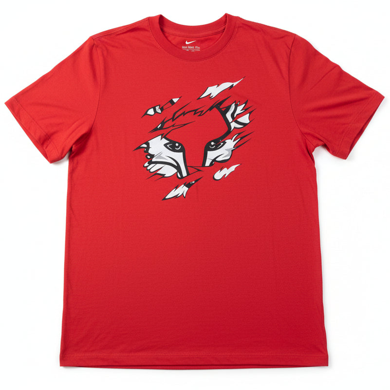 Scratched Fox T-Shirt - Nike